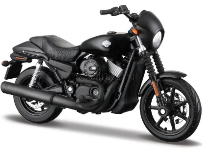 Изображение MAISTO 1/12 Мотоцикл HARLEY-DAVIDSON 2015 Street 750 black/черный
