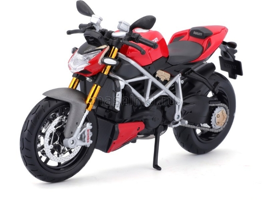 Изображение MAISTO 1/12 Мотоцикл DUCATI Streetfighter S red/красный