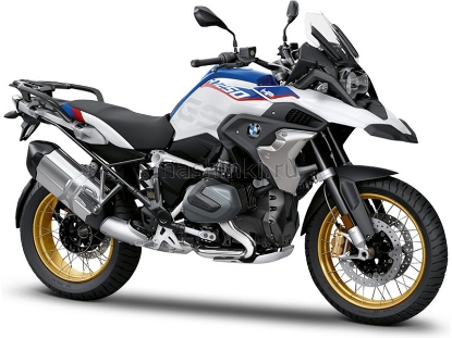 Изображение MAISTO 1/12 Мотоцикл BMW R1250 GS white/белый