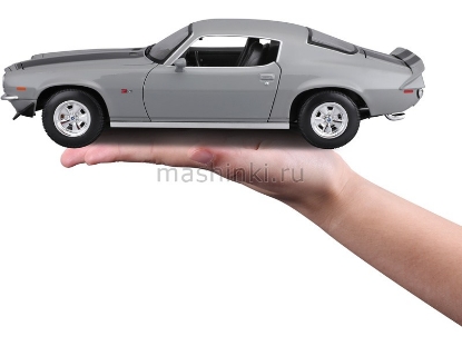 Изображение MAISTO 1/18 CHEVROLET Camaro 1971 gray/серый