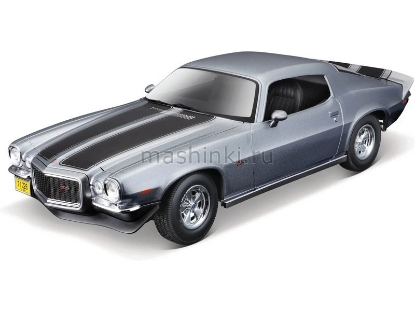 Изображение MAISTO 1/18 CHEVROLET Camaro 1971 gray/серый