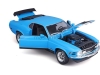 Изображение MAISTO 1/18 FORD Mustang Mach 1 1970 blue/голубой