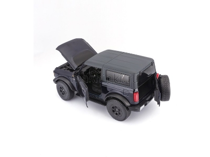 Изображение MAISTO 1/18 FORD Bronco Wildtrak 2021 blue/синий