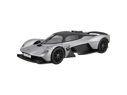 Изображение MAISTO 1/18 ASTON MARTIN Valkyrie 2022 silver/серебристый