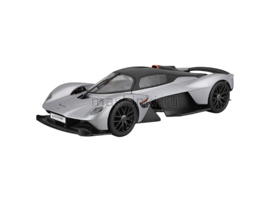 Изображение MAISTO 1/18 ASTON MARTIN Valkyrie 2022 silver/серебристый