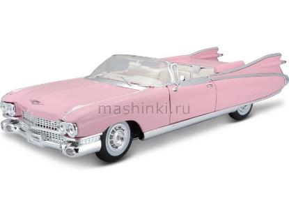 Изображение MAISTO 1/18 CADILLAC Eldorado Biarritz Pink 1959 pink/розовый