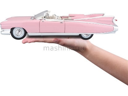 Изображение MAISTO 1/18 CADILLAC Eldorado Biarritz Pink 1959 pink/розовый