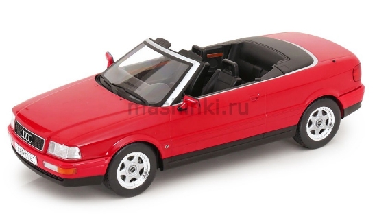 Изображение MODELCAR 1/18 AUDI 80 Cabriolet 1991 red