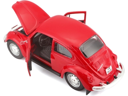 Изображение MAISTO 1/24 VW Beetle red/красный