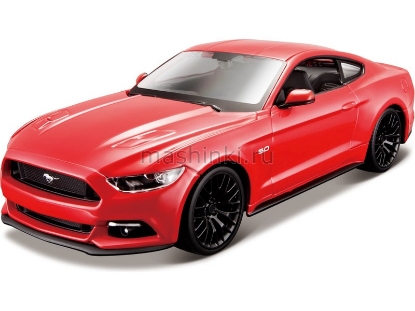 Изображение MAISTO KIT 1/24 FORD Mustang GT 2015 red/красный