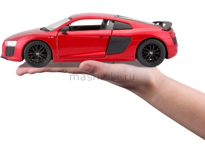 Изображение MAISTO KIT 1/24 AUDI R8 V10 Plus red/красный