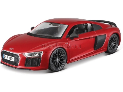 Изображение MAISTO KIT 1/24 AUDI R8 V10 Plus red/красный