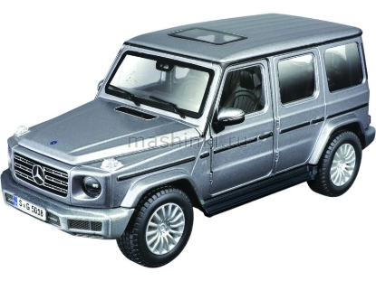 Изображение MAISTO KIT 1/24 MERCEDES-BENZ  G-Class 2019 gray/серый