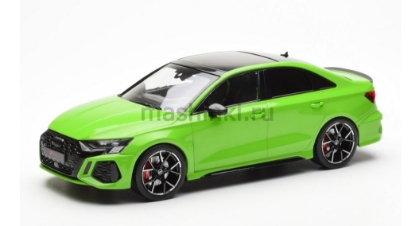 Изображение MODELCAR 1/18 AUDI RS3 (8Y) Limousine 2022 green