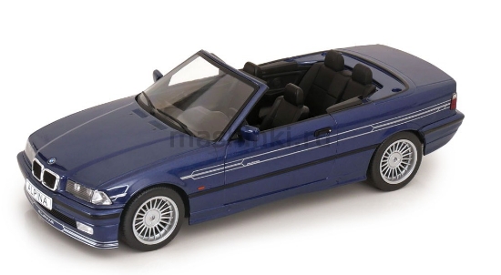 Изображение MODELCAR 1/18 BMW Alpina B3 3.2 Cabriolet (E36) 1996 blue metallic/decorated