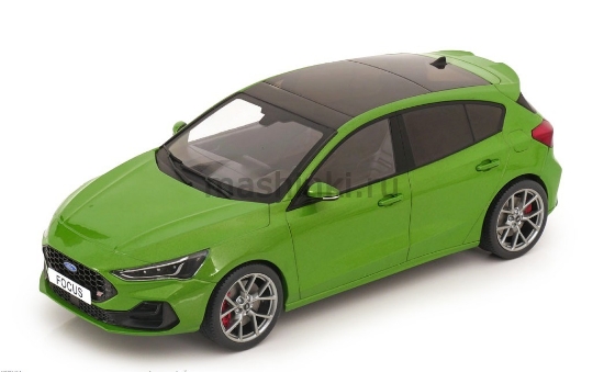 Изображение MODELCAR 1/18 FORD Focus ST 2022 green metallic
