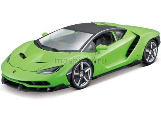 Изображение MAISTO 1/18 LAMBORGHINI Centenario light green/светло-зеленый