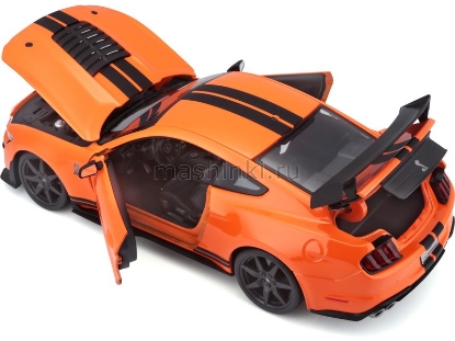 Изображение MAISTO 1/18 FORD Shelby GT500 2020 orange/оранжевый