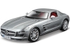 Изображение MAISTO 1/18 MERCEDES-BENZ SLS AMG silver/серебристый