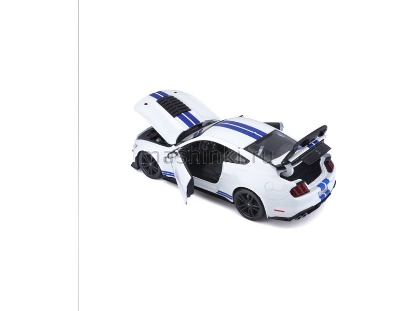 Изображение MAISTO 1/18 FORD Mustang Shelby GT500 2020 white/белый