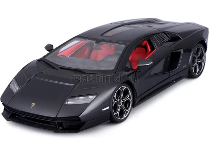 Изображение MAISTO 1/18 LAMBORGHINI Countach LPi 800-4 2021 black/черный