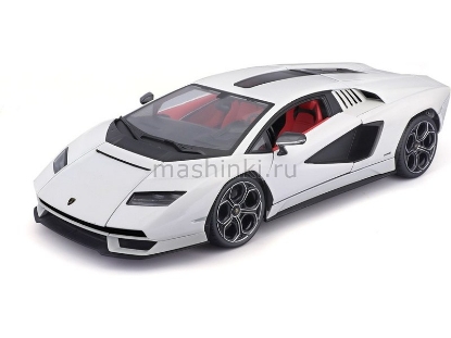 Изображение MAISTO 1/18 LAMBORGHINI Countach LPi 800-4 2021 white/белый
