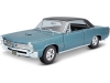 Изображение MAISTO 1/18 PONTIAC GTO Hurst Edition 1965 blue/синий