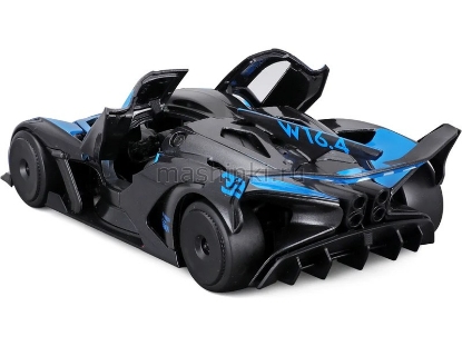 Изображение MAISTO 1/24 BUGATTI Bolide grey-blue/серо-синий