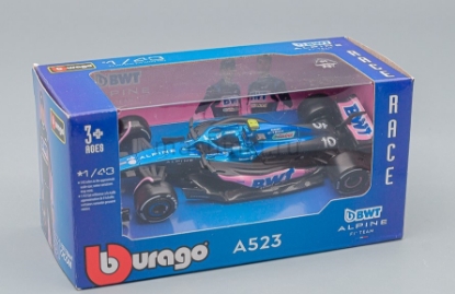 Изображение BBURAGO 1/43 ALPINE A523 №10 BWT-Alpine Team P.Gasly Formula 1 2023