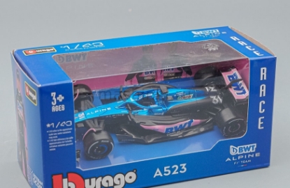 Изображение BBURAGO 1/43 ALPINE A523 №31 BWT-Alpine Team E.Ocon Formula 1 2023