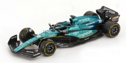 Изображение BBURAGO 1/43 ASTON MARTIN F1 AMR23 №18 L.Stroll 2023