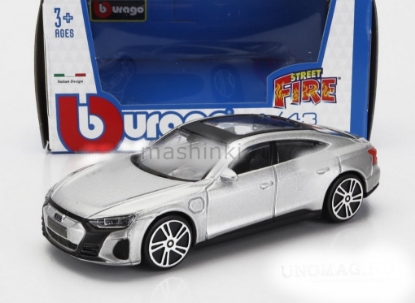 Изображение BBURAGO 1/43 AUDI RS e-tron GT 2022 silver metallic