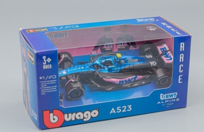 Изображение BBURAGO 1/43 BWT Alpine F1 Team A523 2023 blue