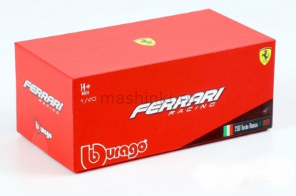 Изображение BBURAGO 1/43 FERRARI 250 Testa Rossa 1959 red/красный