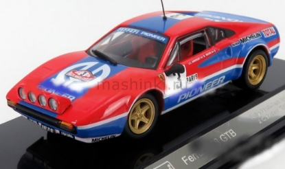 Изображение BBURAGO 1/43 FERRARI 308 GTB 1982 red-blue/красно-синий
