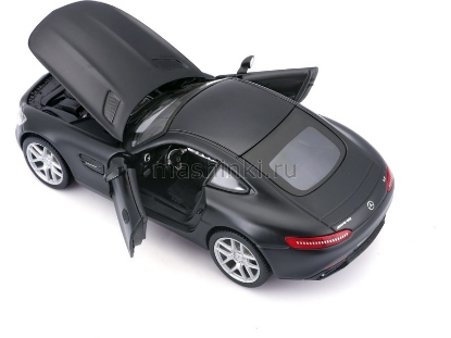 Изображение MAISTO 1/24 MERCEDES AMG GT black/черный