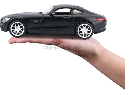 Изображение MAISTO 1/24 MERCEDES AMG GT black/черный