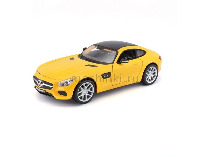 Изображение MAISTO 1/24 MERCEDES AMG GT yellow/желтый