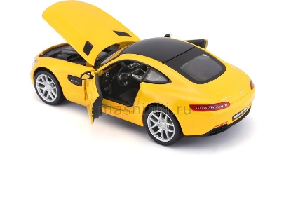 Изображение MAISTO 1/24 MERCEDES AMG GT yellow/желтый