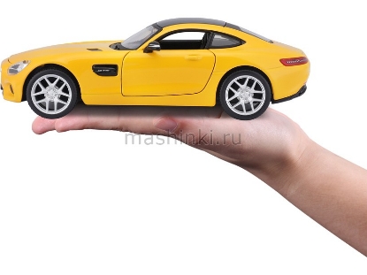 Изображение MAISTO 1/24 MERCEDES AMG GT yellow/желтый