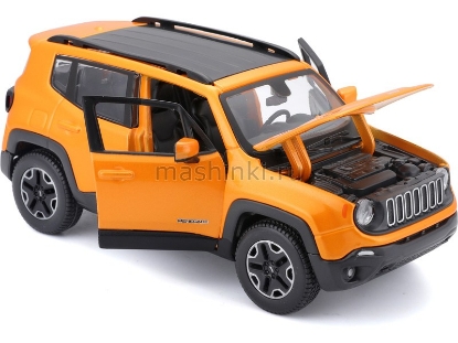 Изображение MAISTO 1/24 JEEP Renegade orange/оранжевый