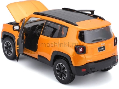 Изображение MAISTO 1/24 JEEP Renegade orange/оранжевый