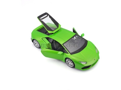 Изображение MAISTO 1/24 LAMBORGHINI Huracan LP 610-4 green/зеленый