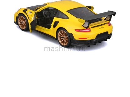 Изображение MAISTO 1/24 PORSCHE 911 GT2 RS yellow/желтый