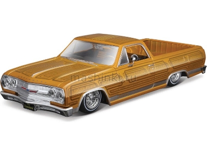 Изображение MAISTO 1/24 CHEVROLET El Camino 1965 gold/золотой