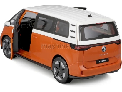 Изображение MAISTO 1/24 VW  ID. Buzz 2023 orange/оранжевый