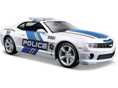 Изображение MAISTO 1/24 CHEVROLET Camaro RS Police 2010 white/белый