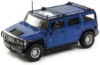 Изображение MAISTO 1/24 HUMMER H2 Suv 2003 met blue/синий