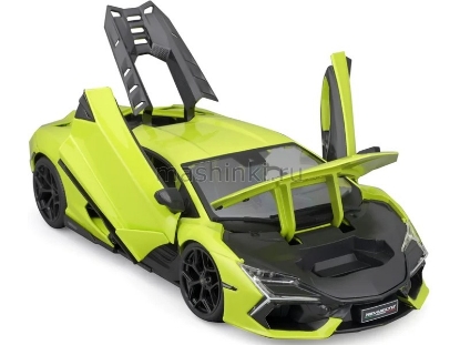 Изображение MAISTO 1/18 LAMBORGHINI Ruvuelto yellow/желтый