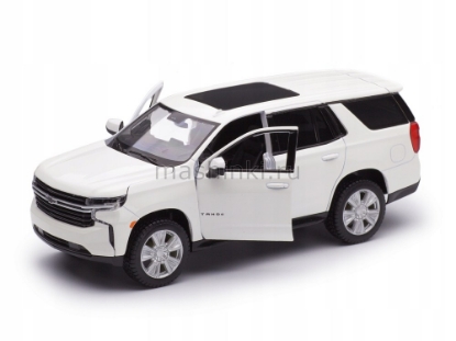Изображение MAISTO 1/24 CHEVROLET Tahoe 2021 white/белый